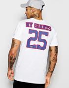 New Era Nfl T-shirt With Giants Back Print - White