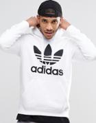 Adidas Originals Trefoil Hoodie Ay6474 - White