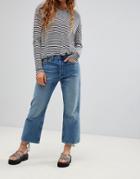 Cheap Monday Mid Rise Straight Leg Jean - Blue
