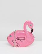 Skinnydip Flamingo Float Cross Body Bag - Pink