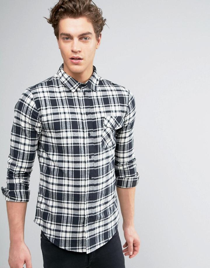 Another Influence Check Shirt - Black