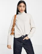 In Wear Tenley Turtleneck Sweater In Beige-white