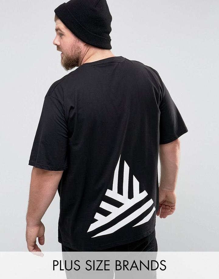 Friend Or Faux Plus Hales Printed T-shirt - Black