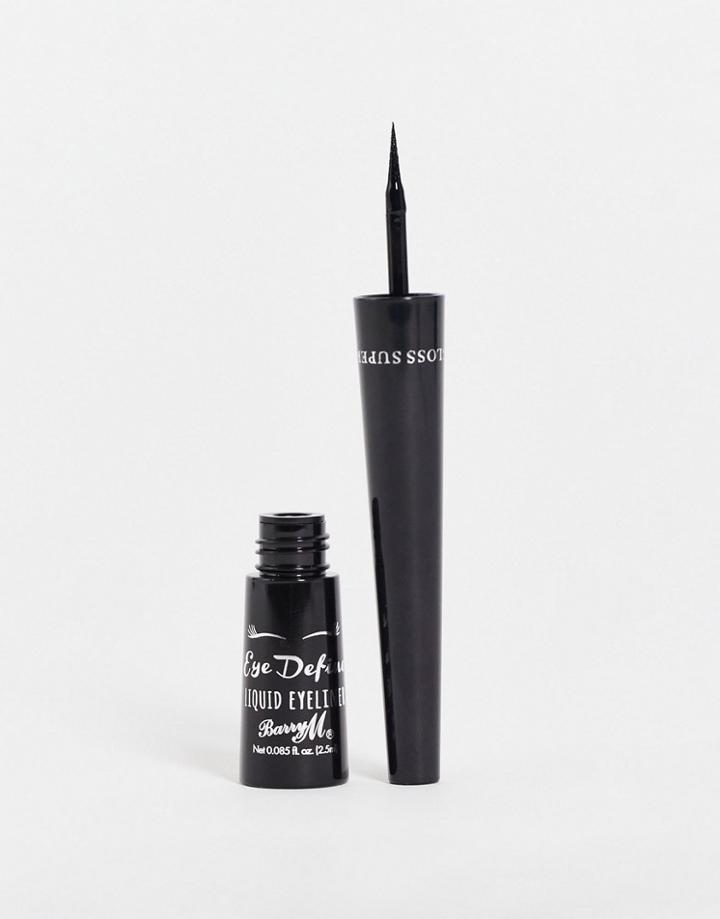 Barry M Liquid Eyeliner - Super Gloss Black