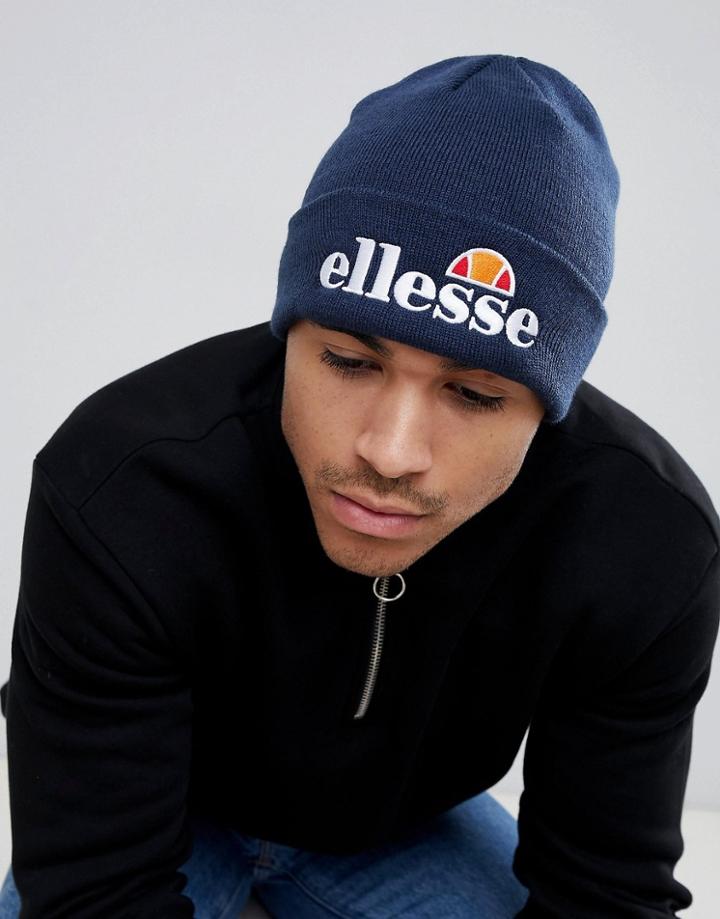 Ellesse Velly Beanie In Navy - Navy