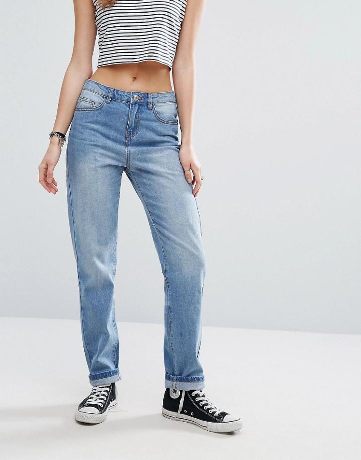Noisy May Liv Boyfriend Jean - Blue