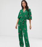 Y.a.s Tall Floral Jumpsuit-multi
