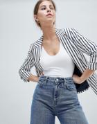 Miss Selfridge Tailored Stripe Blazer - Multi