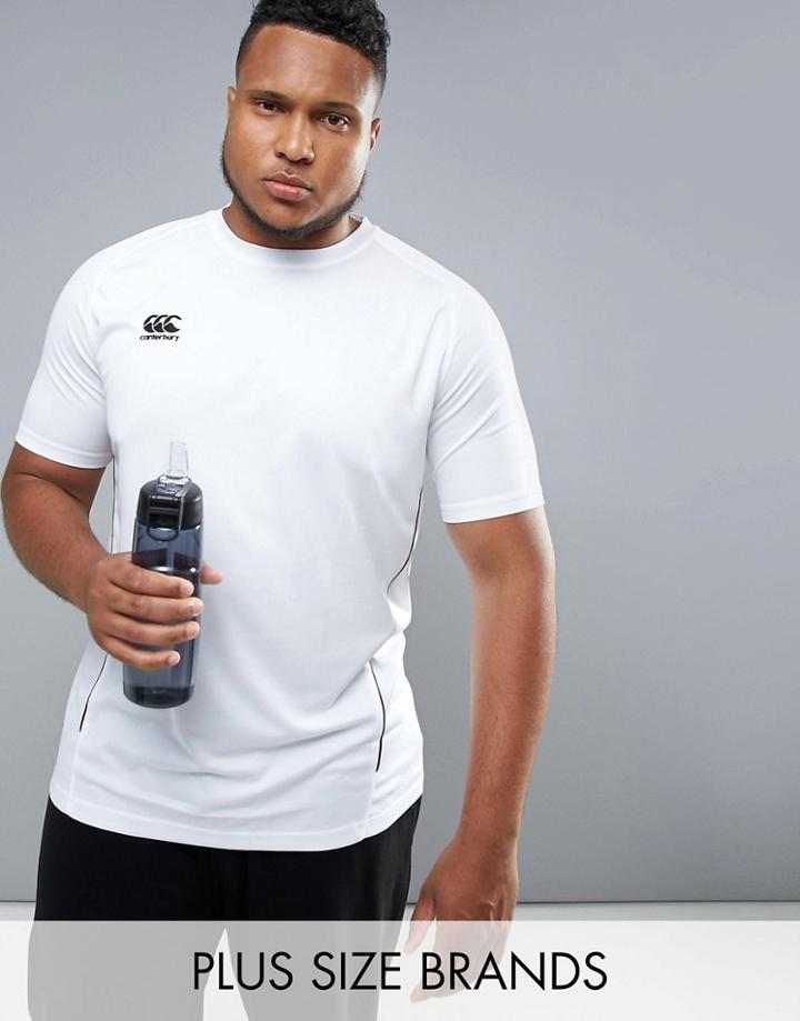 Canterbury Plus Team Dry T-shirt In White E546667-001 - White