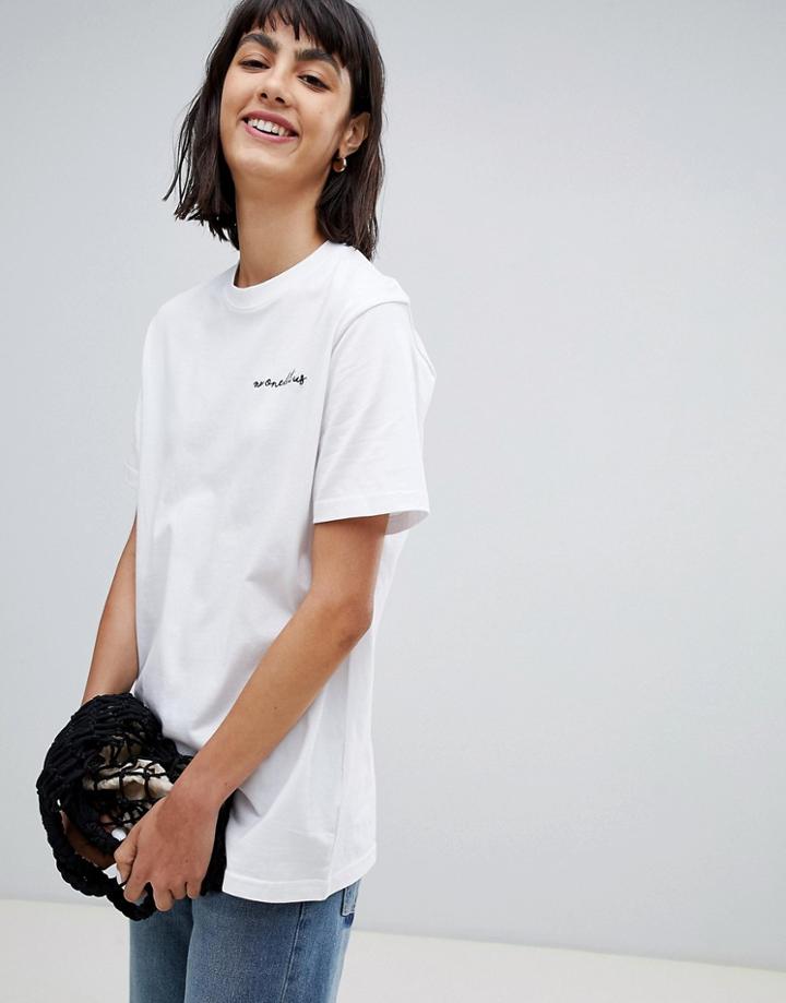 Waven Sean Logo T-shirt - White