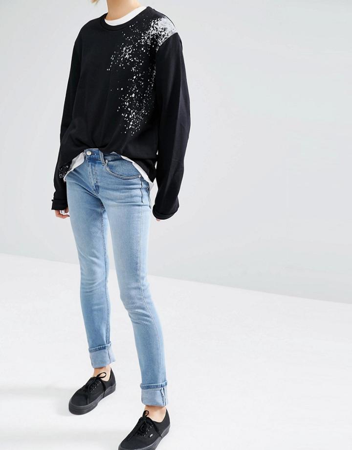 Cheap Monday Tight Skinny Jeans - Blue