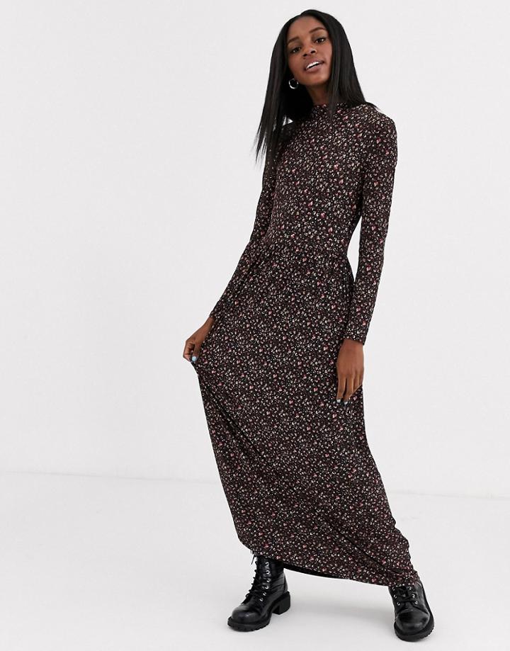 Jdy Ditsy Print Maxi Dress