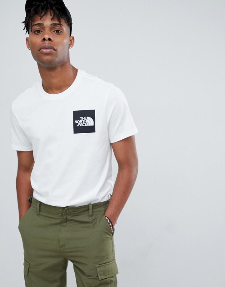 The North Face Fine T-shirt In White - White