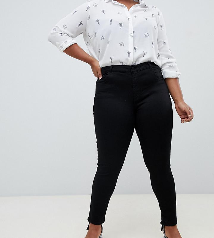 Chorus Plus Core Skinny Jeans-black