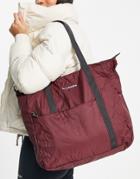 Columbia Lightweight 21l Tote Bag In Burgundy-red