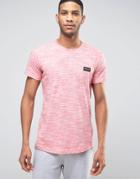 Nicce Space Dye T-shirt - Red