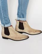 Base London William Suede Chelsea Boots - Beige