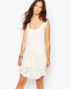 Goldie Day Dreaming Embroidered Dress With Slip - Ivory