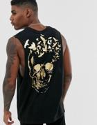 Bolongaro Trevor Bird Skull Tank In Black