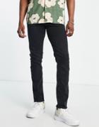 Armani Exchange Skinny Fit Jeans In Black