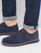 London Brogues Gatz Derby Shoes - Tan