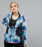 Rainbeau Curve Marisa Printed Zip Up Top - Multi