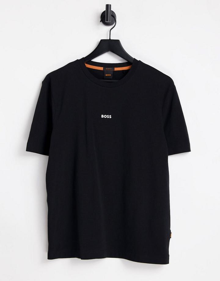 Boss Tchup T-shirt In Black
