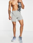 Asos 4505 Running Shorts With Quick Dry In Gray