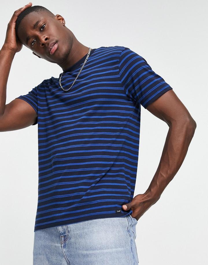 Lee Stripe T-shirt-blues