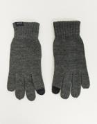 French Connection Touch Screen Gloves-blue