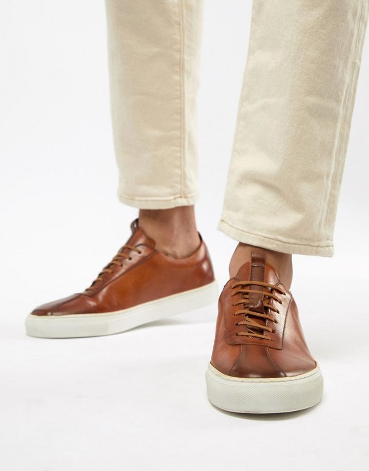 Grenson Sneakers In Tan Leather