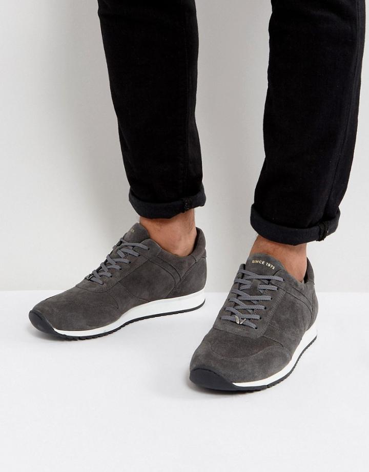 Vagabond Apsley Suede Runner Sneakers - Gray