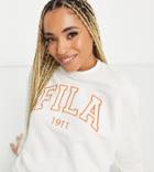 Fila Varsity Sweatshirt In White