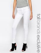Noisy May Tall Extreme Lucy Soft Jeans - White