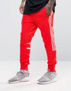 Adidas Originals Crl84 Joggers In Red Bk5927 - Red