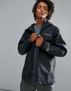 Columbia Huntsville Peak Jacket Insulated Waterproof Hooded In Black - Black