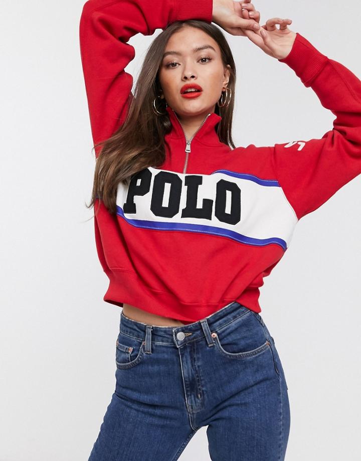 Polo Ralph Lauren Half Zip Sweatshirt