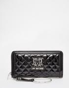 Love Moschino Quilted Large Purse - Black
