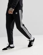 Adidas Originals Adicolor 3-stripe Joggers In Black Cw2981 - Black