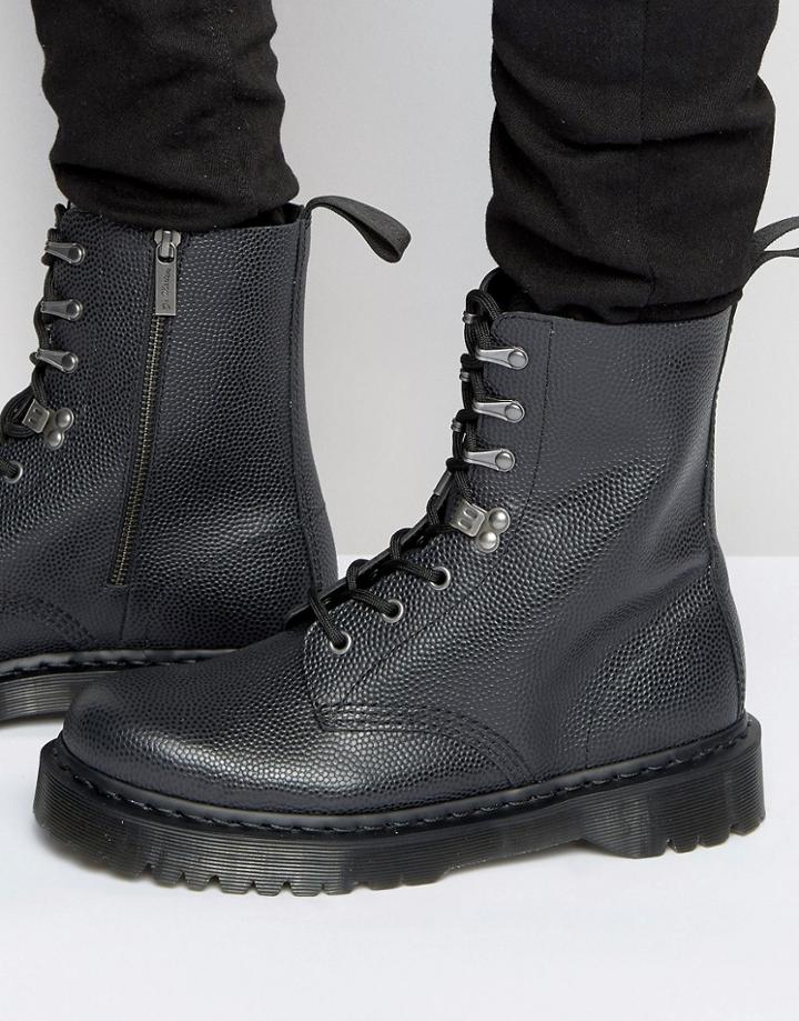 Dr Martens Para Pebble Boots - Black