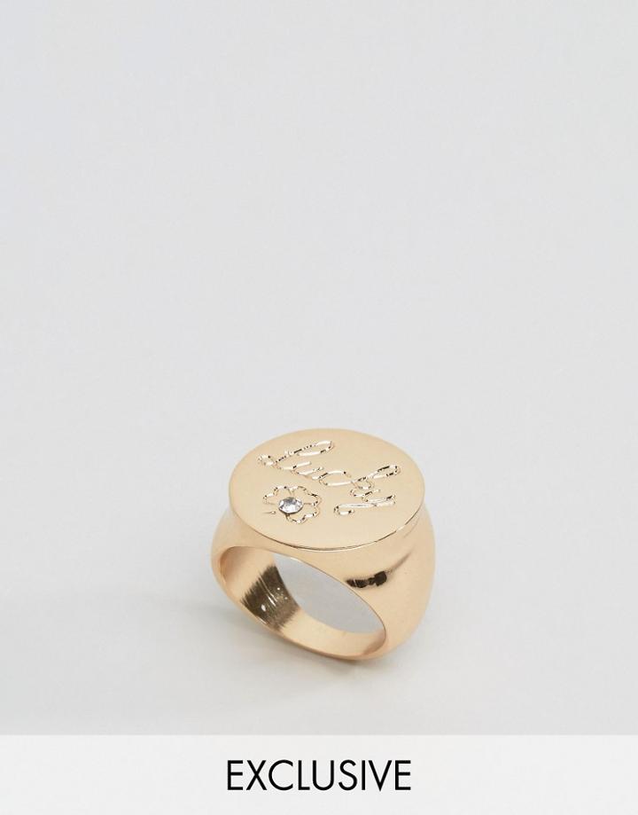 Monki Sovereign Lucky Ring - Gold