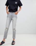 Waven Erika Slim Jeans-gray