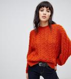 Stradivarius Cable Knitted Sweater