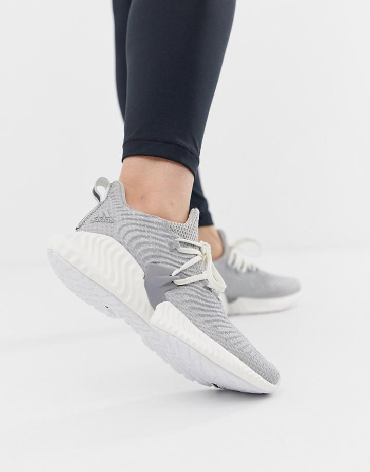 Adidas Running Alphabounce Instinct Sneakers In Gray - Gray