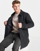 Pretty Green Langley Trench In Black