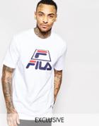Fila Black Oversized T-shirt - White