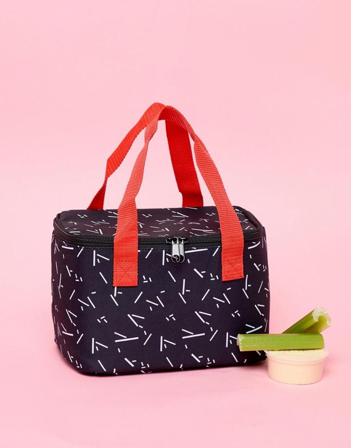 Kado Sketch Print Lunch Bag - Multi