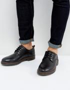 Kg By Kurt Geiger Marston Lace Up Shoes Black Leather - Black