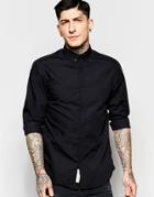 Produkt Shirt In Slim Fit - Black