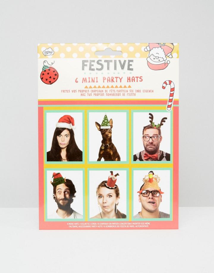 Npw Festive Party Hats - Multi